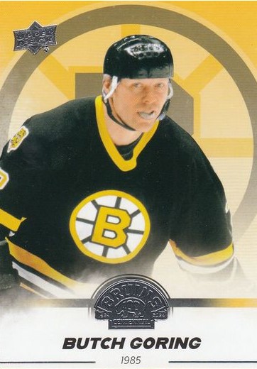 řadová karta BUTCH GORING 23-24 UD Boston Bruins Centennial číslo 82